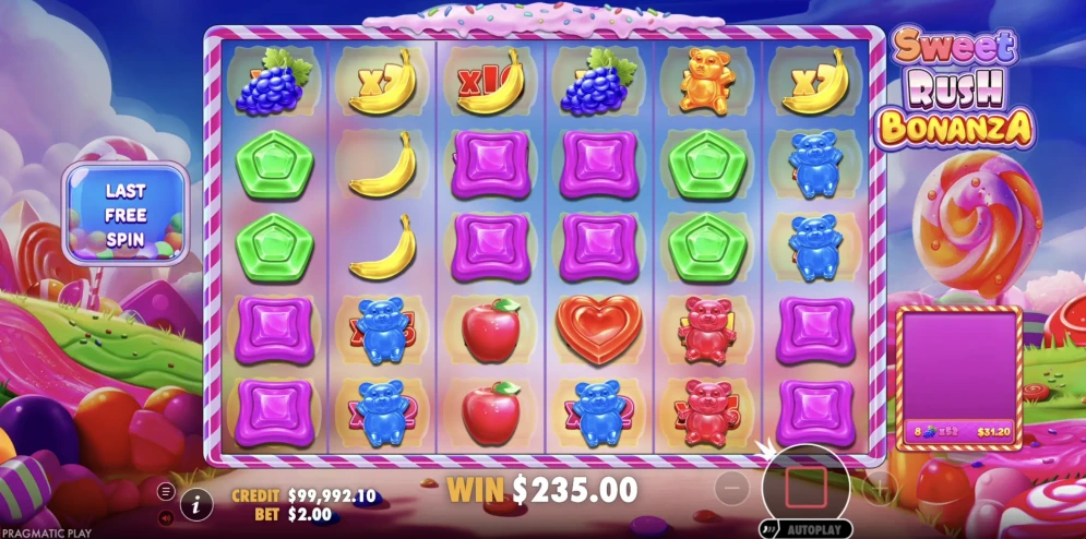 Sweet Rush Bonanza Slot