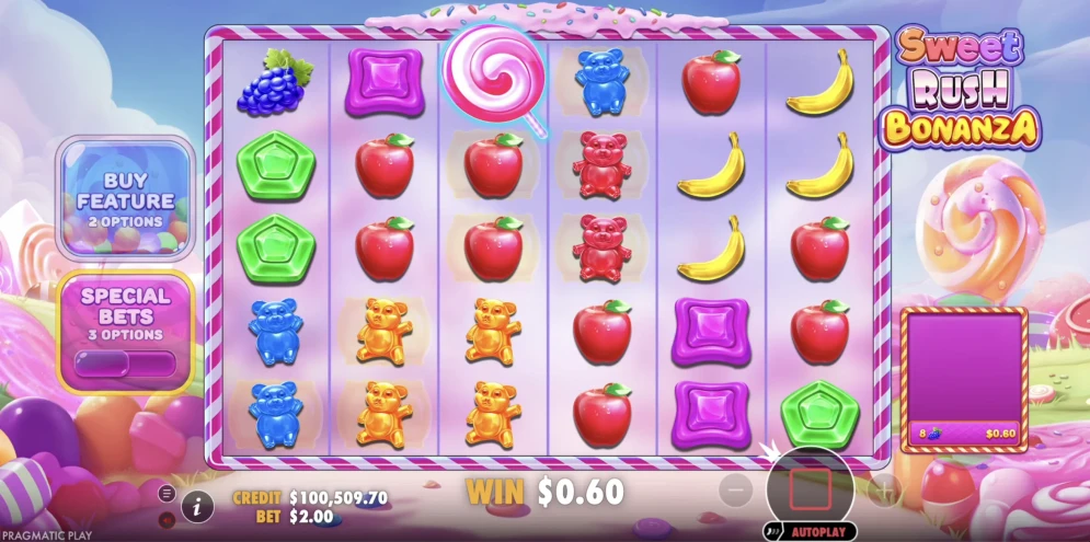 Sweet Rush Bonanza Slot