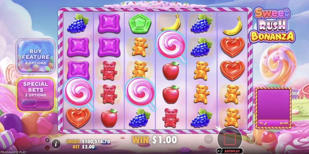 Sweet Rush Bonanza Slot